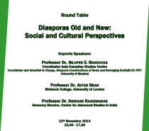 Dezbatere „Diasporas Old and New: Social and Cultural Perspectives”